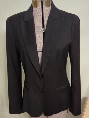 Theory Black Women's Tailored Blazer